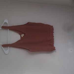 Summer tank top sweater